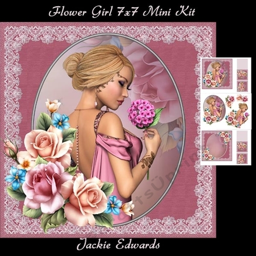 Flower Girl 7x7 Mini Kit