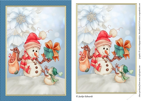 Presents For Me Quick Card A5