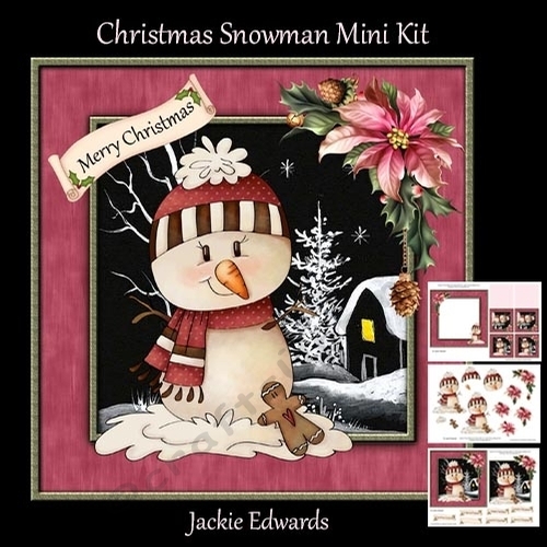 Christmas Snowman Mini Kit