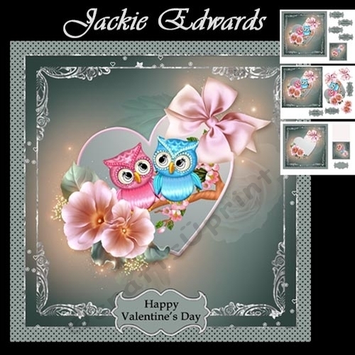 Owls Valentine/Wedding day Mini Kit