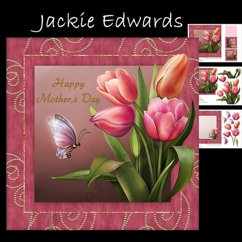 Tulips & Butterfly For Mothers day Mini Kit