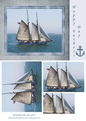 We Are Sailing Card Front
