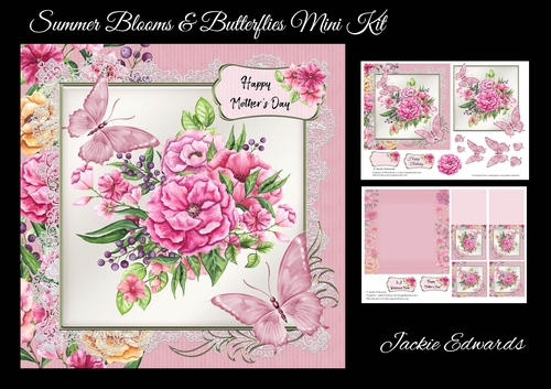 Summer Blooms & Butterflies Mini Kit