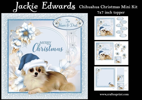 Chihuahua Christmas Mini Kit