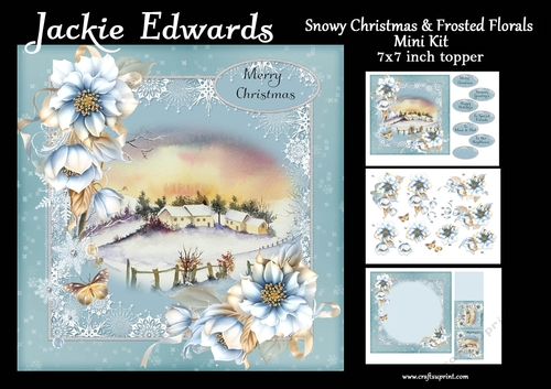 Snowy Christmas & Frosted Florals Mini Kit