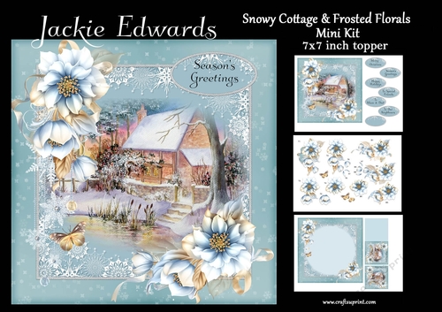 Snowy Cottage & Frosted Florals Mini Kit