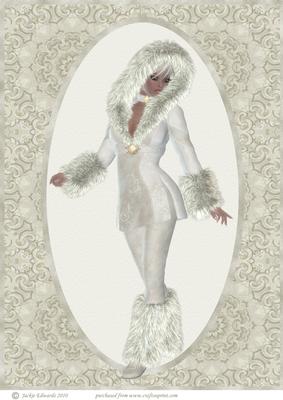 A4 Card Front Dressed for Winter 2