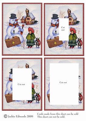 Travelling Snowman