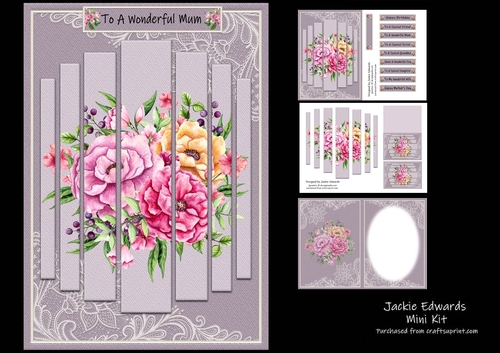 Bouquet Of Flowers & Lace
