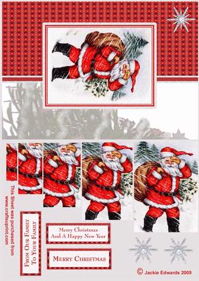 Santa on a Cold Winter's Night