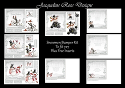 Snowmen Bumper Kit With Free Inserts