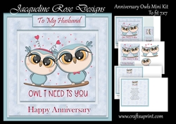 Anniversary Owls Mini Kit