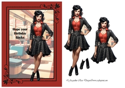 Rockabilly Lady