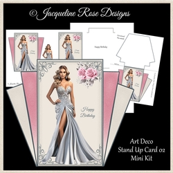 Art Deco Stand Up Card 02 Mini Kit