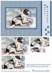 Watchful Dog Card Front