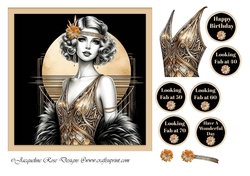 Flapper Lady 01