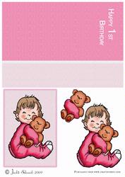 Baby Girl's 1st Birthday