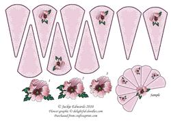Pansy Fan Sheet 3