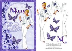 Elegance and Butterflies for Mum