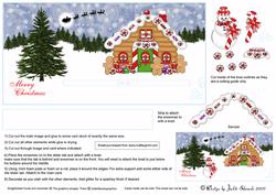 Moveable Snowman Christmas Card