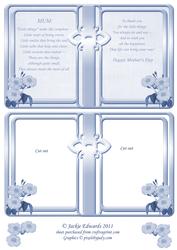Mother's Day Framed Verse with Flowers 3