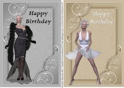 Marilyn 2 Card Fronts