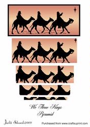 We Three Kings Pyramid Topper