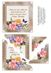 Flowers Lace and Sentiment