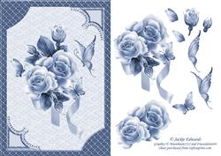 Roses for You Blue