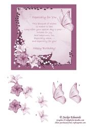 Bouquet of Flowers with Verse 3