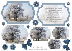 Frosty Morning Topper and Insert