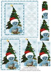 For a Special Little Boy Christmas Card