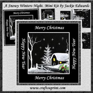 A Snowy Winters Night Mini Kit