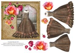 Princess Dress with Roses