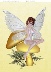 A4 Fantasy Fairy Quick Card