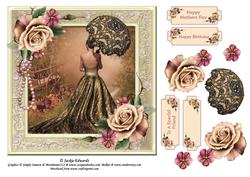 A Country Walk with Roses