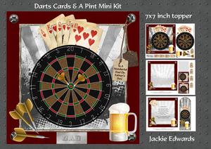cup614115_16 - Darts Cards & a Pint Mini Kit