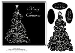 Swirly Christmas Tree