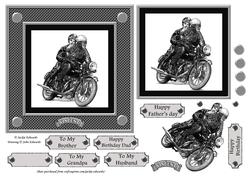 Vincent Motorcycle & Riders