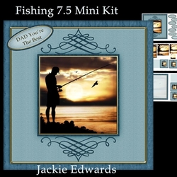 Fishing 7.5 x 7.5 Mini Kit