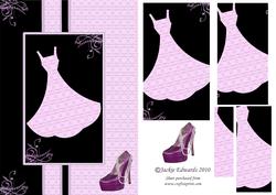 Pretty Dress Card Front