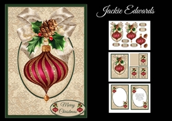 Christmas Bauble & Bow Mini Kit