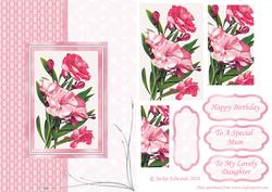 Flowers for Your Birthday Card Front