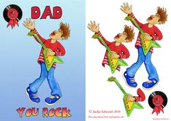 You Rock Card Front