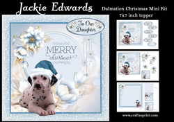 Dalmation Christmas Mini Kit