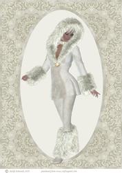 A4 Card Front Dressed for Winter 2