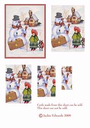 Travelling Snowman Pyramid