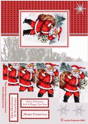 Santa on a Cold Winter's Night