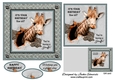 Male Birthday Giraffe Quick Card