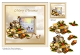 Christmas Card With Snowy Scene